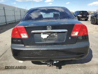 2001 Honda Civic LX with VIN 1HGES15501L043197, listed as a Copart auction lot 54095545 with 165,680 mi miles and Clean Title. Bid and sale history available at carsss.com. Image 6.