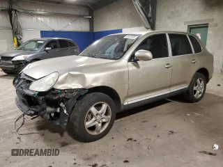2004 Porsche Cayenne S with VIN WP1AB29P64LA71748, listed as a Copart auction lot 44429705 with 103,511 mi miles and Salvage Title. Bid and sale history available at carsss.com. Image 1.