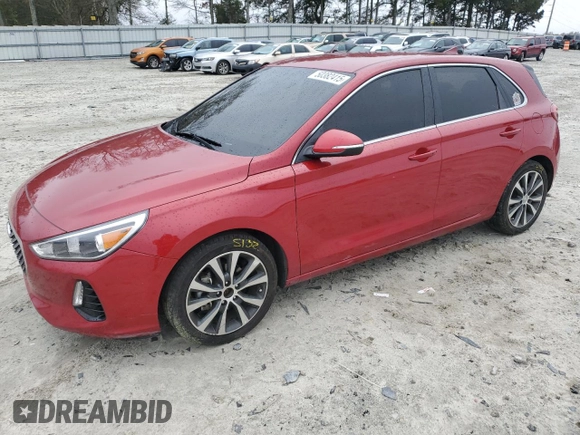 2018 Hyundai Elantra GT with VIN KMHH35LE0JU058047, listed as a Copart auction lot 50382415 with 120,295 mi miles and Salvage Title. Bid and sale history available at carsss.com. Image 1.
