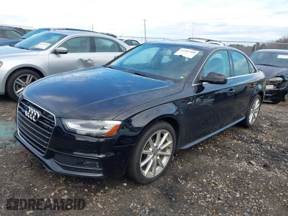 2016 Audi A4 Premium with VIN WAUBFAFL0GN009001, listed as a IAAI auction lot 41282468 with 91,465 mi miles. Bid and sale history available at carsss.com. Image 18.