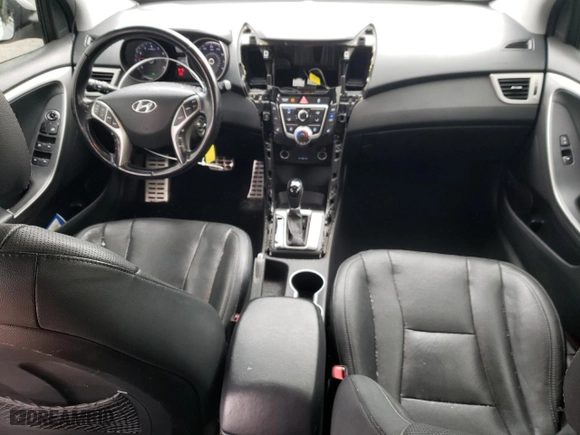 2013 Hyundai Elantra GT with VIN KMHD35LE3DU049331, listed as a Copart auction lot 45654975 with 182,064 mi miles and Salvage Title. Bid and sale history available at carsss.com. Image 8.