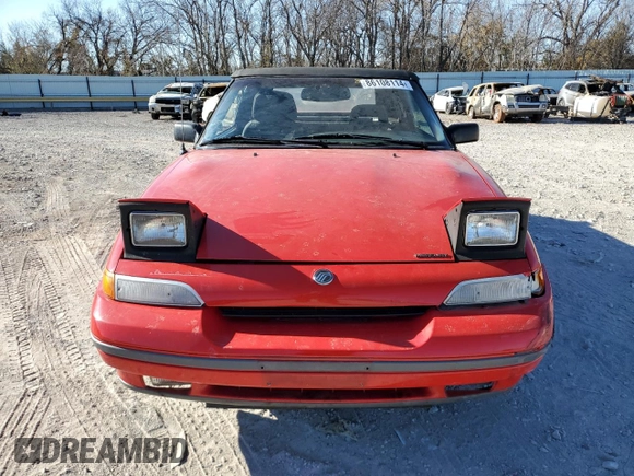 1991 Mercury Capri z VIN 6MPCT0369M8627509, wystawiony jako Copart lot #86108114 z przebiegiem 112 629 mil mil oraz Szkoda całkowita • Salvage title. Historia ofert i sprzedaży dostępna na DreamBid. Obrazek 5.