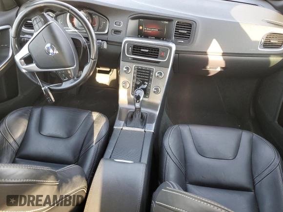2015 Volvo S60 T6 Drive-E with VIN YV149MFK7F1343313, listed as a Copart auction lot 76279894 with 60,091 mi miles and Salvage Title. Bid and sale history available at carsss.com. Image 8.