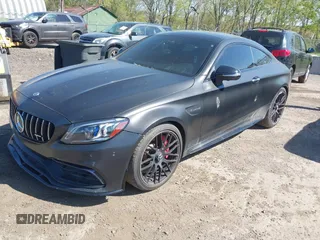 2019 Mercedes-Benz C 63 S AMG with VIN WDDWJ8HBXKF845181, listed as a IAAI auction lot 42147743 with 39,430 mi miles and . Bid and sale history available at DreamBid. Image 17.