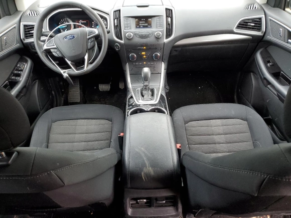 2017 Ford Edge SEL with VIN 2FMPK4J98HBC35264, listed as a Copart auction lot 45800055 with 46,378 mi miles and Salvage Title. Bid and sale history available at carsss.com. Image 8.