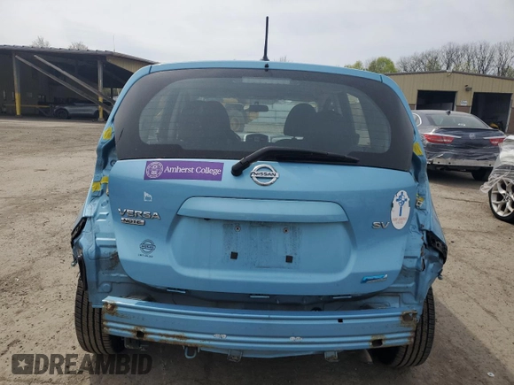 2015 Nissan Note SV with VIN 3N1CE2CP2FL447320, listed as a Copart auction lot 54494125 with 166,699 mi miles and Salvage Title. Bid and sale history available at DreamBid. Image 6.