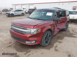 2014 Ford Flex SEL with VIN 2FMGK5C89EBD30292, listed as a IAAI auction lot 41805428 with 127,176 mi miles. Bid and sale history available at carsss.com. Image 2.