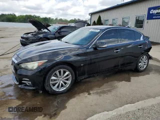 2014 Infiniti Q50 Premium с VIN JN1BV7AR1EM697892, выставлен на аукционе Copart как лот 63785425 с пробегом 100 839 миль миль и На запчасти • Non repairable. История ставок и продаж доступна на DreamBid. Изображение 1.