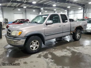2002 Toyota Tundra SR5 with VIN 5TBBT44192S243745, listed as a Copart auction lot 49552985 with 213,924 mi miles and Clean Title. Bid and sale history available at carsss.com. Image 1.