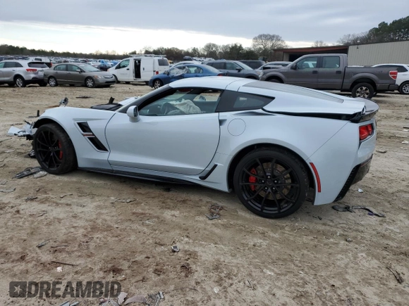 2019 Chevrolet Corvette Grand Sport 1LT z VIN 1G1YW2D71K5112647, wystawiony jako Copart lot #85792194 z przebiegiem 22 769 mil mil oraz Szkoda całkowita • Salvage title. Historia ofert i sprzedaży dostępna na DreamBid. Obrazek 2.