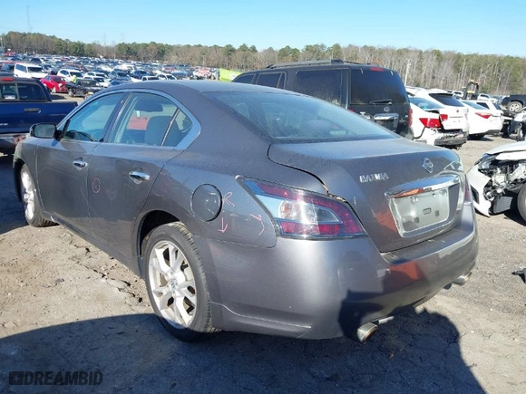 2014 Nissan Maxima 3.5 S with VIN 1N4AA5AP5EC484771, listed as a IAAI auction lot 41138121 with 117,218 mi miles. Bid and sale history available at carsss.com. Image 3.