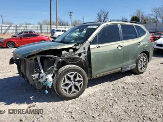 2020 Subaru Forester Premium with VIN JF2SKAGC0LH467953, listed as a Copart auction lot 49238355 with 142,052 mi miles and Salvage Title. Bid and sale history available at carsss.com. Image 1.