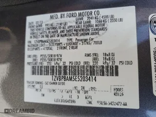2014 Ford Mustang V6 with VIN 1ZVBP8AM5E5203414, listed as a Copart auction lot 50708555 with 134,837 mi miles and Salvage Title. Bid and sale history available at carsss.com. Image 15.