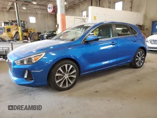 2018 Hyundai Elantra GT with VIN KMHH35LE4JU027531, listed as a Copart auction lot 73922714 with 98,861 mi miles and Salvage Title. Bid and sale history available at carsss.com. Image 1.