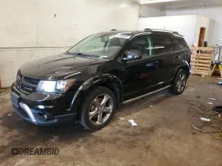 2016 Dodge Journey Crossroad Plus with VIN 3C4PDCGB9GT146762, listed as a Copart auction lot 61609465 with 109,745 mi miles and Salvage title. Bid and sale history available at DreamBid. Image 1.