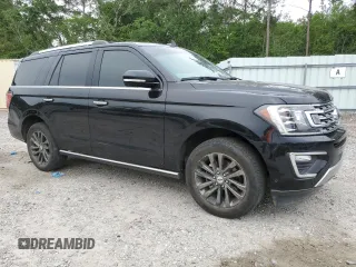 2019 Ford Expedition Limited with VIN 1FMJU1KT8KEA08208, listed as a Copart auction lot 55594965 with 117,946 mi miles and Salvage title. Bid and sale history available at DreamBid. Image 4.