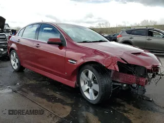 2009 Pontiac G8 GT with VIN 6G2EC57Y19L215038, listed as a Copart auction lot 53967125 with 76,193 mi miles and Salvage Title. Bid and sale history available at carsss.com. Image 4.