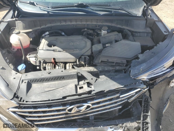 2021 Hyundai Tucson Limited with VIN KM8J3CALXMU407825, listed as a Copart auction lot 48349665 with 49,654 mi miles and Salvage Title. Bid and sale history available at carsss.com. Image 12.