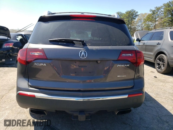 2012 Acura MDX Tech/Entertainment Pkg with VIN 2HNYD2H43CH522786, listed as a Copart auction lot 50369335 with 228,856 mi miles and Clean Title. Bid and sale history available at carsss.com. Image 6.