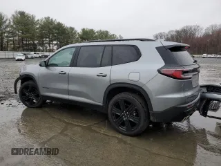 2025 GMC Acadia AWD Elevation z VIN 1GKENNRS3SJ144278, wystawiony jako Copart lot #50123705 z przebiegiem 3 539 mil mil oraz Szkoda całkowita • Salvage title. Historia ofert i sprzedaży dostępna na DreamBid. Obrazek 2.