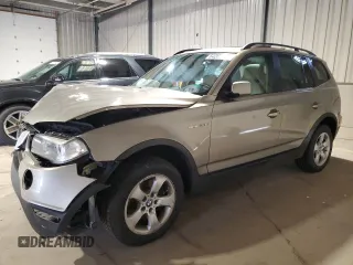 2007 BMW X3 3.0si with VIN WBXPC93477WF07788, listed as a Copart auction lot 64202435 with Not provided miles and Salvage title. Bid and sale history available at DreamBid. Image 1.
