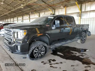 2020 GMC Sierra 2500HD SLT z VIN 1GT49NEY9LF158129, wystawiony jako Copart lot #87960905 z przebiegiem 86 342 mil mil oraz Szkoda całkowita • Salvage title. Historia ofert i sprzedaży dostępna na DreamBid. Obrazek 1.