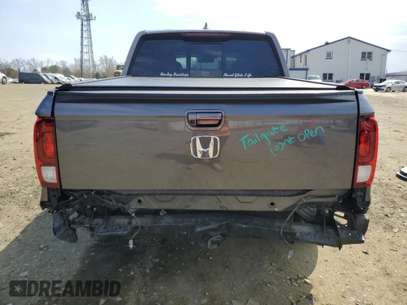 2019 Honda Ridgeline RTL-E z VIN 5FPYK3F7XKB017130, wystawiony jako Copart lot #51117255 z przebiegiem 67 746 mil mil oraz Szkody całkowita. Historia ofert i sprzedaży dostępna na DreamBid. Obrazek 6.
