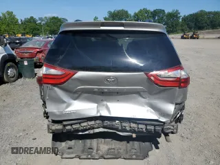 2016 Toyota Sienna XLE with VIN 5TDYK3DC0GS752355, listed as a Copart auction lot 61857925 with 146,949 mi miles and Salvage title. Bid and sale history available at DreamBid. Image 6.