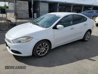 2016 Dodge Dart SXT Sport with VIN 1C3CDFFA2GD821001, listed as a Copart auction lot 49884745 with 163,527 mi miles and Salvage Title. Bid and sale history available at carsss.com. Image 1.