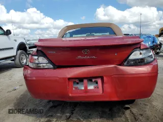 2001 Toyota Solara SE with VIN 2T1FF28P21C505308, listed as a Copart auction lot 72587194 with 125,220 mi miles and Salvage Title. Bid and sale history available at carsss.com. Image 6.