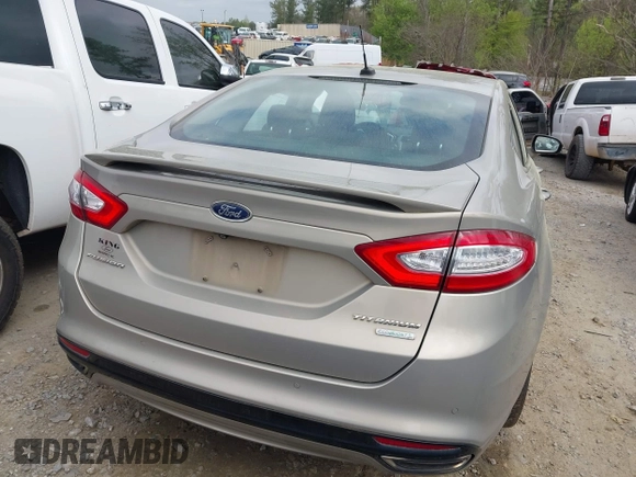 2015 Ford Fusion Titanium with VIN 3FA6P0K96FR180181, listed as a IAAI auction lot 41940248 with 63,120 mi miles. Bid and sale history available at carsss.com. Image 16.