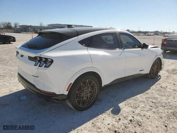 2024 Ford Mustang Mach-E GT with VIN 3FMTK4SX3RMA22640, listed as a Copart auction lot 42638255 with 2,712 mi miles and Salvage Title. Bid and sale history available at carsss.com. Image 3.