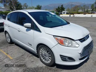 2013 Ford C-Max Energi SEL with VIN 1FADP5CU3DL555298, listed as a IAAI auction lot 41980253 with 191,811 mi miles. Bid and sale history available at carsss.com. Image 1.