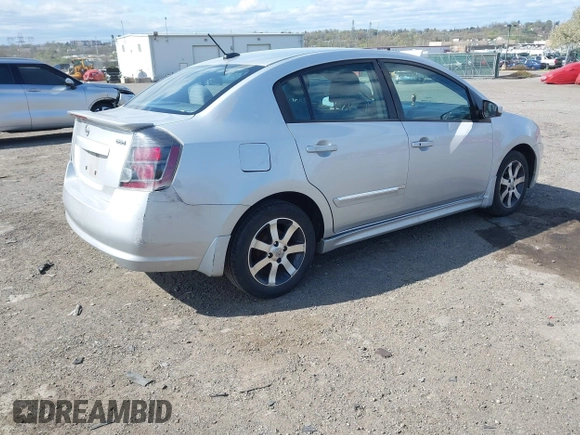 2011 Nissan Sentra SR with VIN 3N1AB6AP4BL711013, listed as a IAAI auction lot 42055534 with 161,966 mi miles and . Bid and sale history available at DreamBid. Image 4.