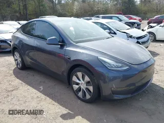 2022 Tesla Model Y Long Range z VIN 7SAYGDEE2NF447998, wystawiony jako IAAI lot #41704968 z przebiegiem 34 088 mil mil oraz . Historia ofert i sprzedaży dostępna na DreamBid. Obrazek 1.