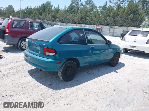 1995 Ford Aspire with VIN KNJLT05H3S6102568, listed as a IAAI auction lot 42062381 with 178,561 mi miles and . Bid and sale history available at DreamBid. Image 4.