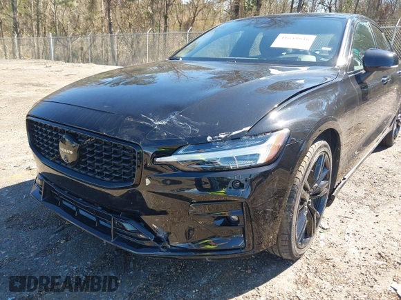 2024 Volvo S60 Plus Black Edition with VIN 7JRL12TH5RG280205, listed as a IAAI auction lot 41648046 with 38,391 mi miles and . Bid and sale history available at DreamBid. Image 6.