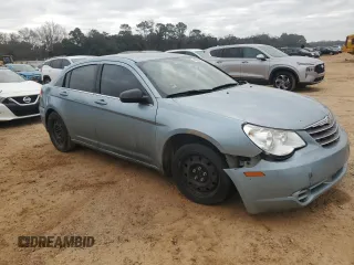 2009 Chrysler Sebring LX with VIN 1C3LC46B59N514516, listed as a Copart auction lot 43616355 with 184,683 mi miles and Salvage Title. Bid and sale history available at DreamBid. Image 4.