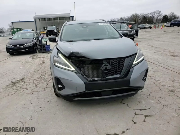 2022 Nissan Murano SV with VIN 5N1AZ2BS2NC125071, listed as a Copart auction lot 87424314 with 97,967 mi miles and Salvage Title. Bid and sale history available at carsss.com. Image 15.