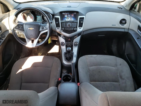 2014 Chevrolet Cruze 1LT with VIN 1G1PD5SB0E7212127, listed as a Copart auction lot 42805495 with 133,869 mi miles and Salvage Title. Bid and sale history available at carsss.com. Image 8.