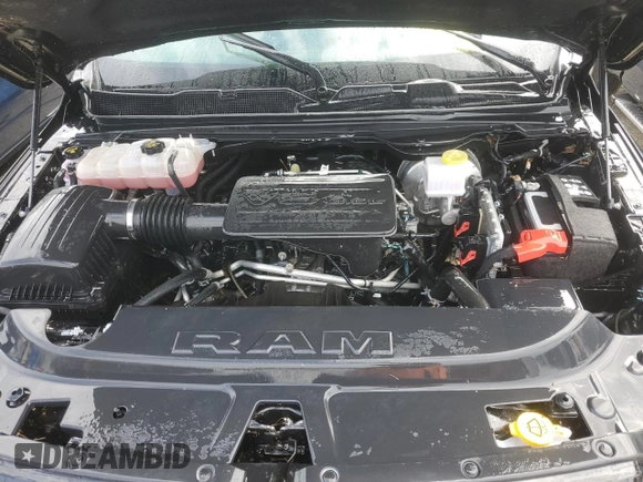 2024 Ram 1500 Tradesman with VIN 1C6SRECG9RN205666, listed as a Copart auction lot 75100444 with Not provided miles and Non repairable. Bid and sale history available at DreamBid. Image 11.