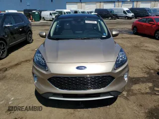 2020 Ford Escape Titanium with VIN 1FMCU9J90LUA49890, listed as a Copart auction lot 57228065 with 24,283 mi miles and Salvage title. Bid and sale history available at DreamBid. Image 5.