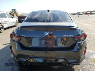 2024 BMW 2 Series M240i xDrive with VIN 3MW53CM09R8E12104, listed as a Copart auction lot 73039784 with 10,543 mi miles and Salvage Title. Bid and sale history available at carsss.com. Image 6.