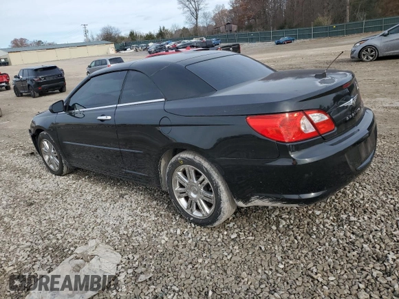 2008 Chrysler Sebring Limited with VIN 1C3LC65M18N103725, listed as a Copart auction lot 84770514 with 179,583 mi miles and Salvage Title. Bid and sale history available at carsss.com. Image 2.