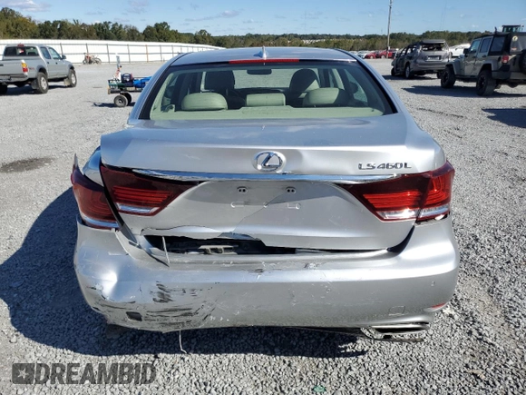 2014 Lexus LS 460 L z VIN JTHGL5EF2E5052609, wystawiony jako Copart lot #76527424 z przebiegiem 104 932 mil mil oraz Szkoda całkowita • Salvage title. Historia ofert i sprzedaży dostępna na DreamBid. Obrazek 6.