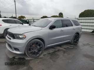 2020 Dodge Durango GT Plus with VIN 1C4RDHDG5LC145975, listed as a Copart auction lot 46617535 with 105,878 mi miles and Clean Title. Bid and sale history available at carsss.com. Image 1.