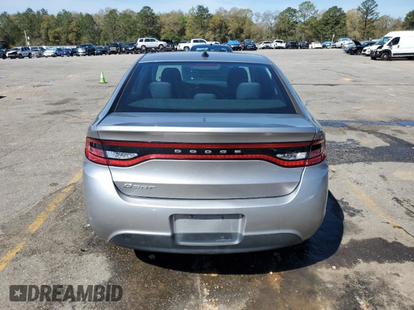 2016 Dodge Dart SE with VIN 1C3CDFAA5GD624041, listed as a Copart auction lot 50360895 with 118,610 mi miles and Clean Title. Bid and sale history available at carsss.com. Image 6.