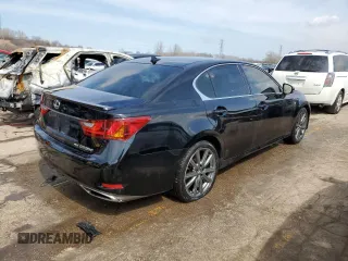 2013 Lexus GS 350 with VIN JTHCE1BLXD5016161, listed as a Copart auction lot 64255194 with 137,225 mi miles and Salvage Title. Bid and sale history available at carsss.com. Image 3.