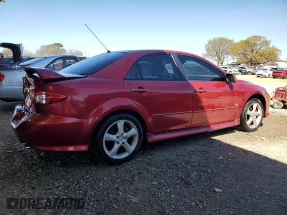 2004 Mazda Mazda6 s with VIN 1YVFP80D545N85345, listed as a Copart auction lot 50378455 with 244,193 mi miles and Salvage Title. Bid and sale history available at carsss.com. Image 3.