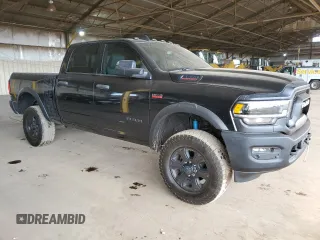 2021 Ram 2500 Power Wagon with VIN 3C6TR5EJ1MG655021, listed as a Copart auction lot 54744305 with 19,480 mi miles and Salvage title. Bid and sale history available at DreamBid. Image 4.
